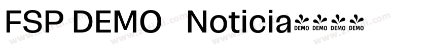 FSP DEMO   Noticia字体转换